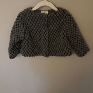 Gray textured jacket